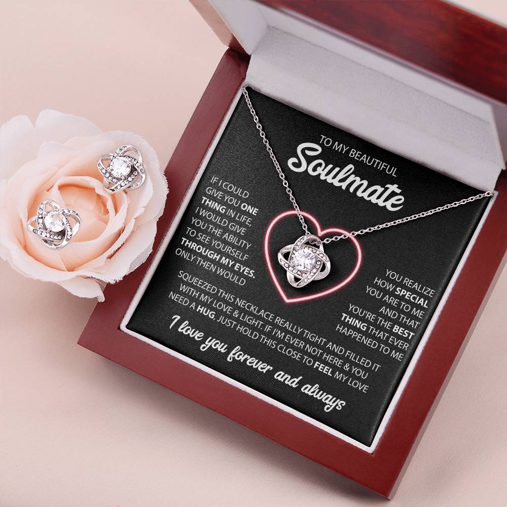 Radiant Unity Love Knot Jewelry Set
