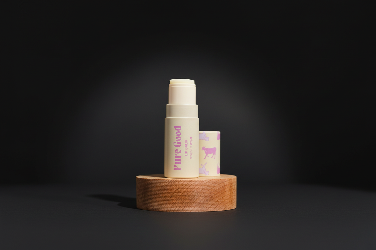 Premium Tallow Lip Therapy: The Jumbo Grass-Fed Botanical Balm