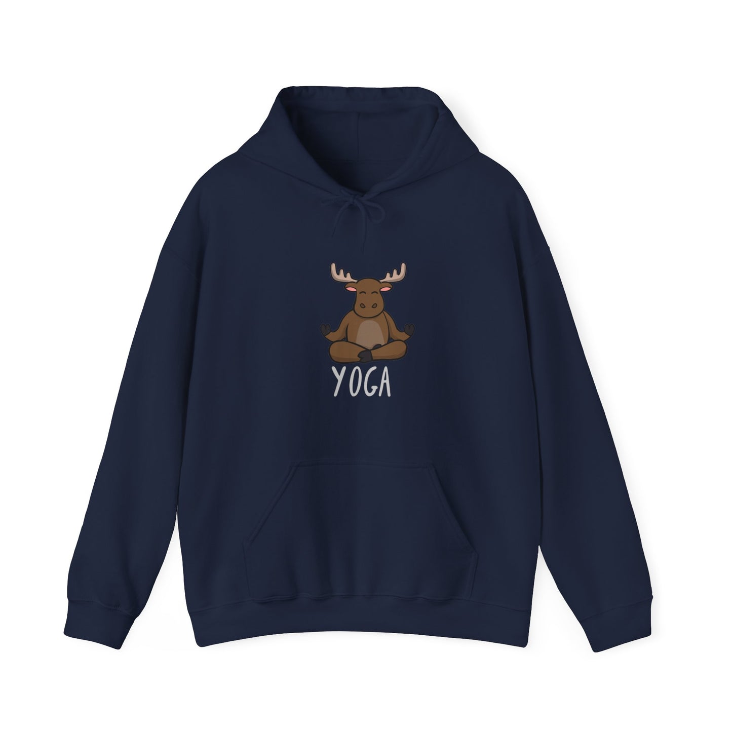 Yoga Moose Hoodie Sweatshirt