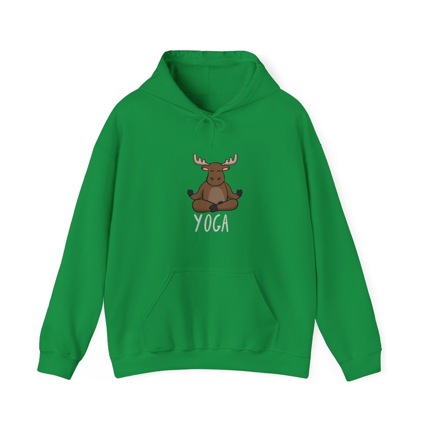 Yoga Moose Hoodie Sweatshirt
