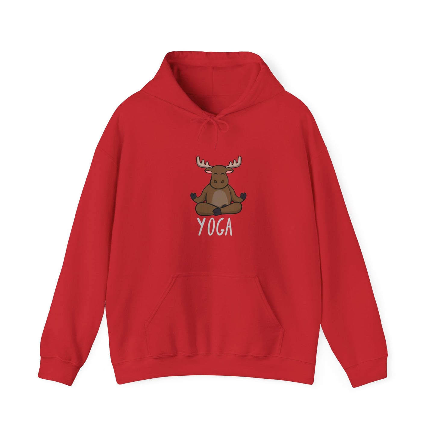 Yoga Moose Hoodie Sweatshirt