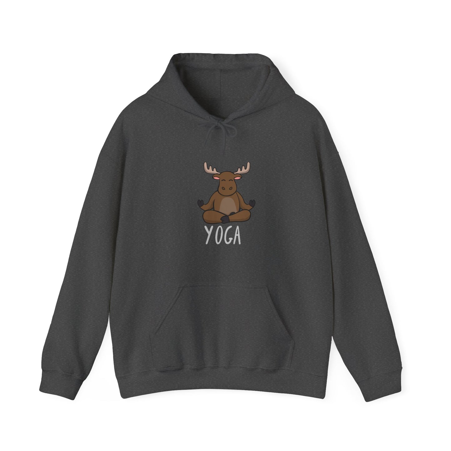 Yoga Moose Hoodie Sweatshirt