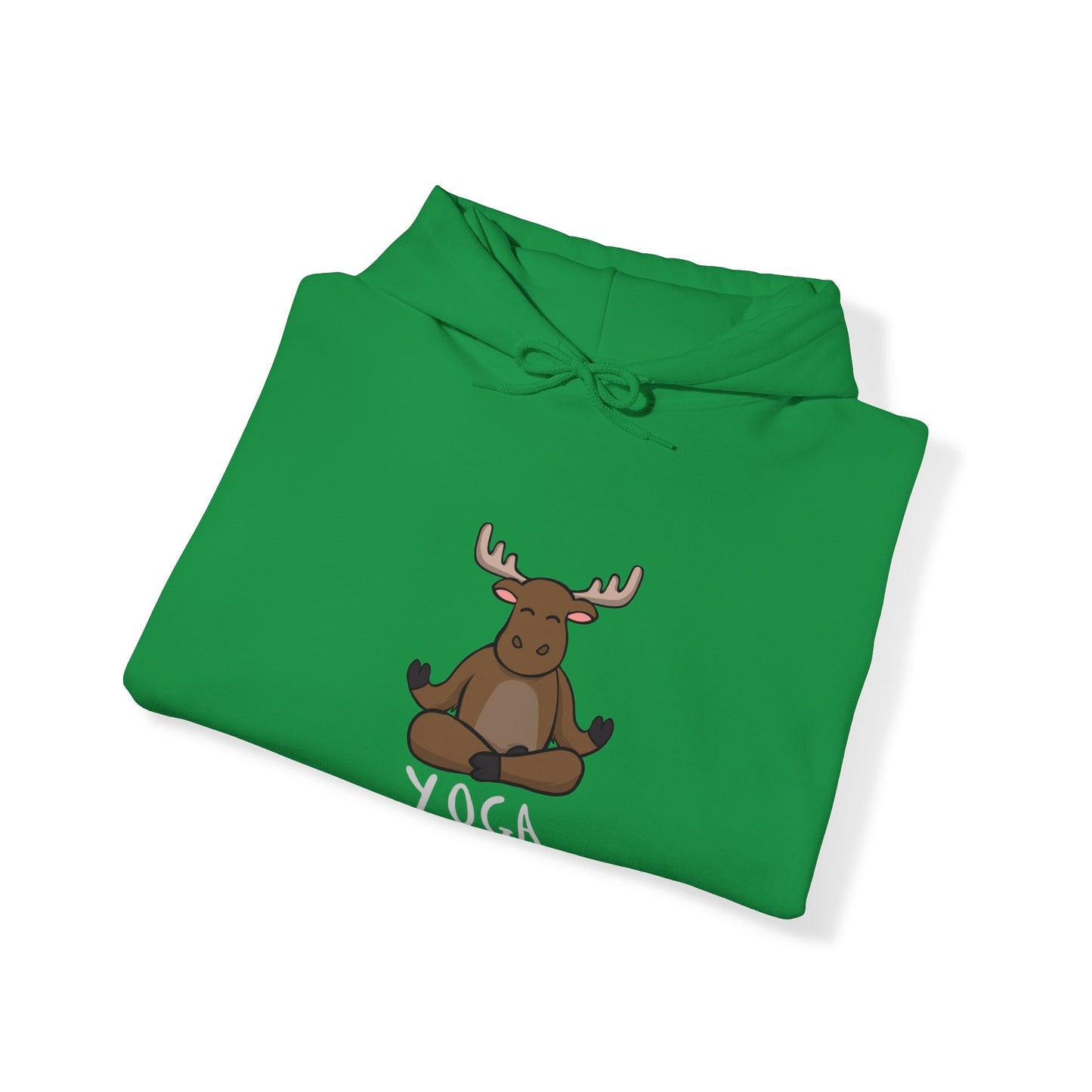 Yoga Moose Hoodie Sweatshirt