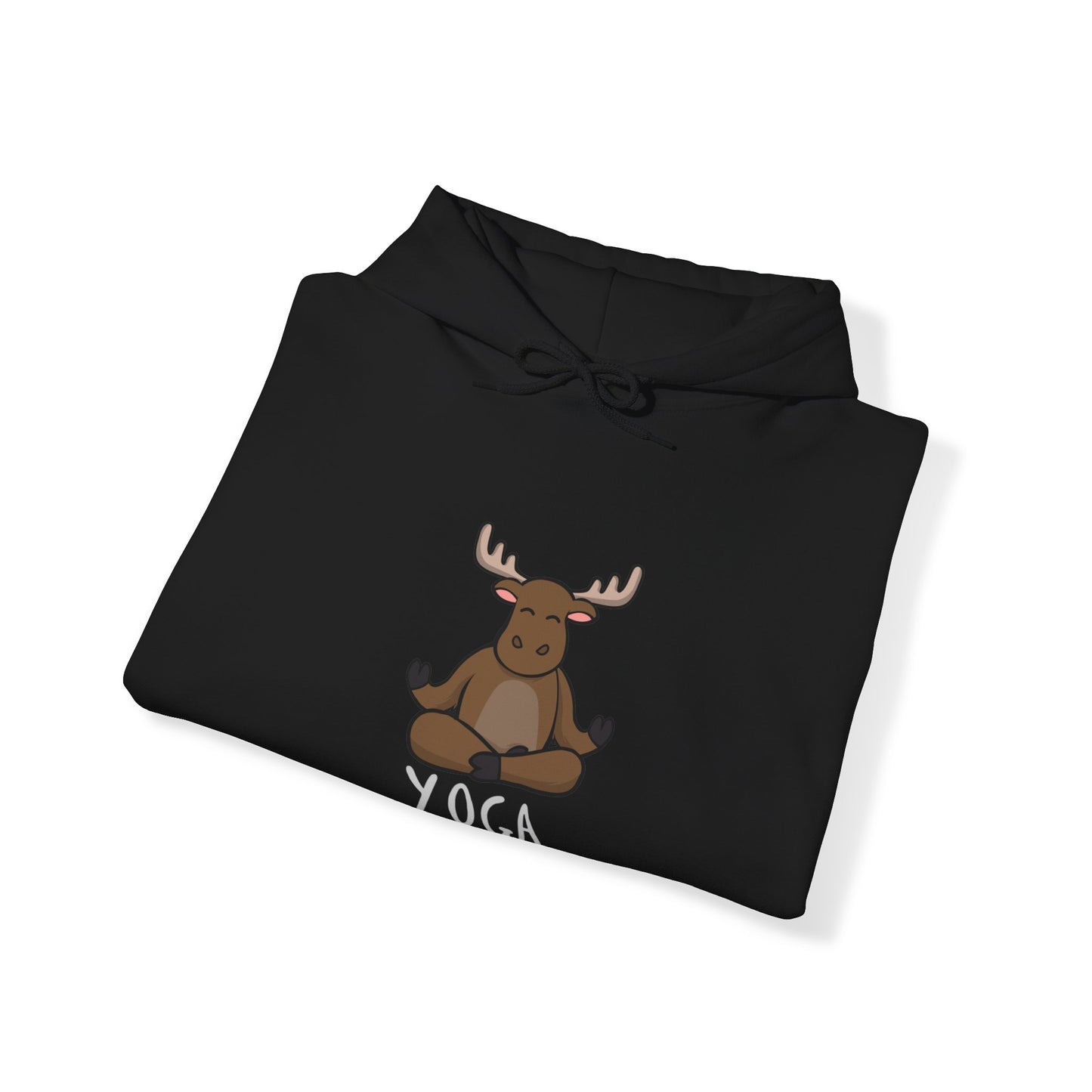 Yoga Moose Hoodie Sweatshirt