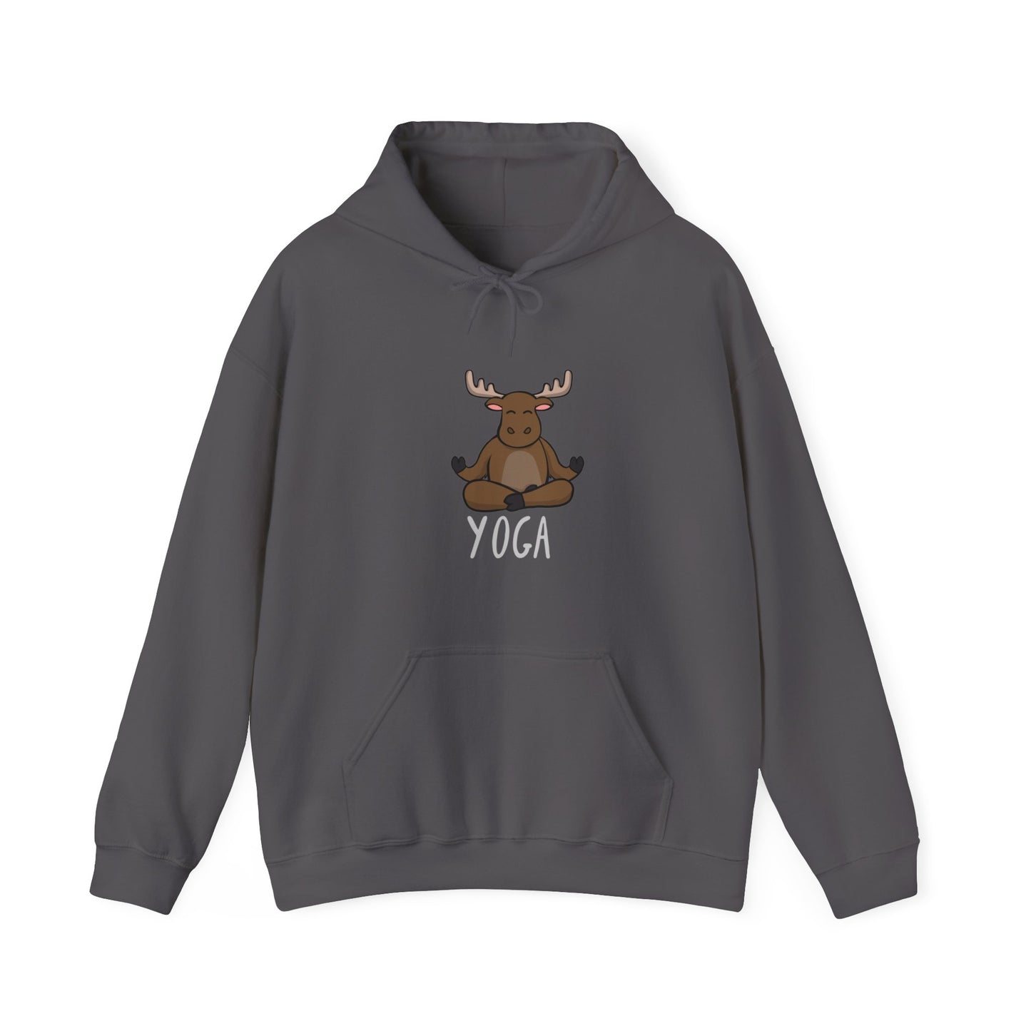 Yoga Moose Hoodie Sweatshirt
