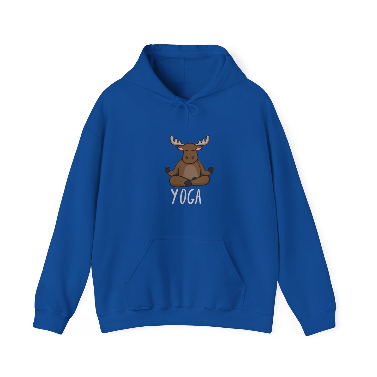 Yoga Moose Hoodie Sweatshirt