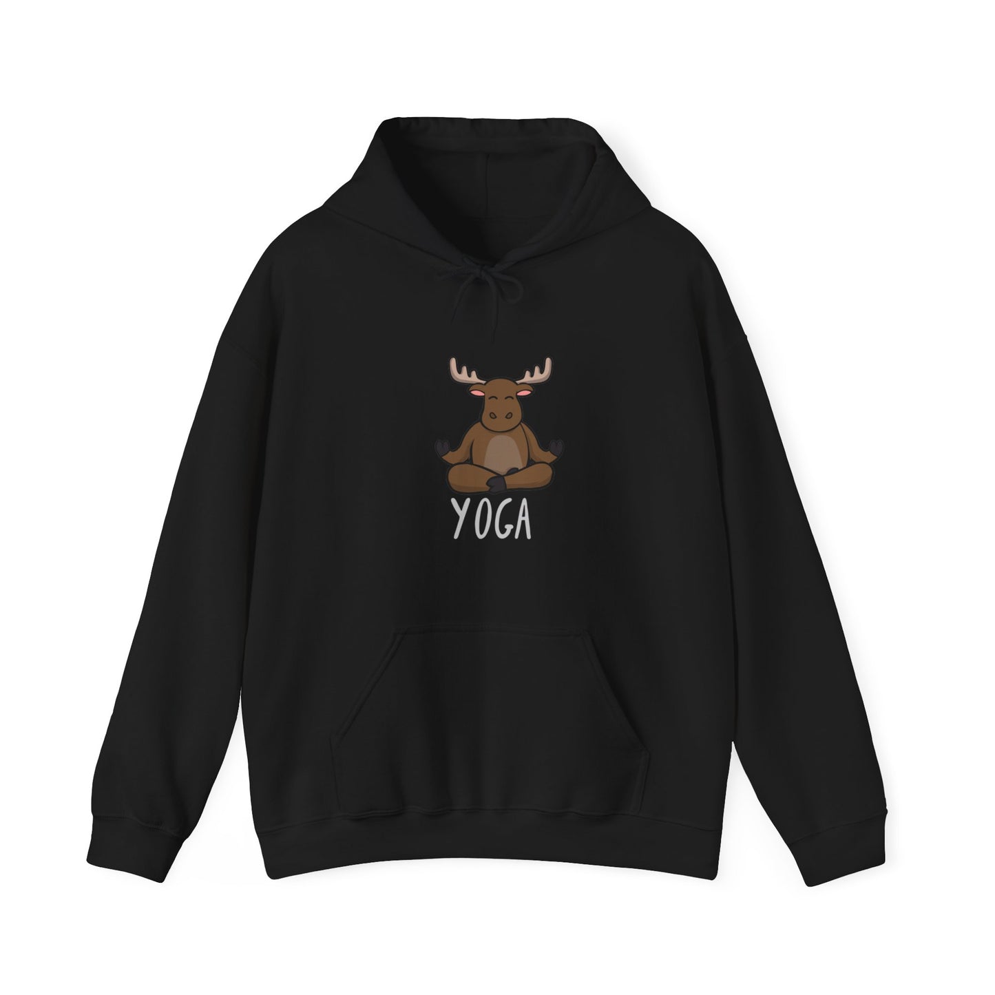 Yoga Moose Hoodie Sweatshirt