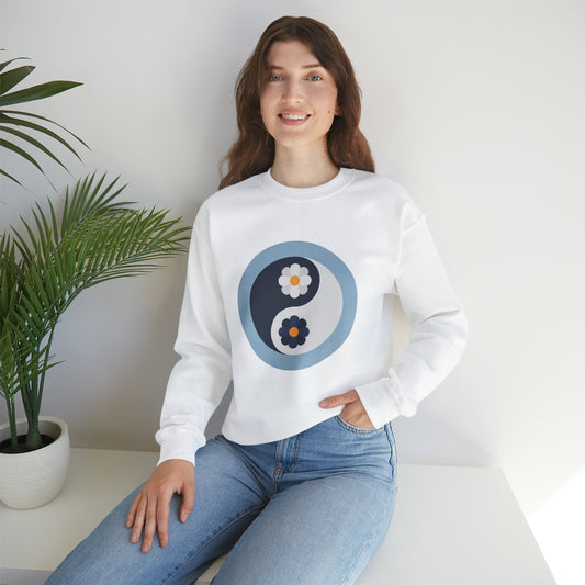 Yin Yang Floral Sweatshirt