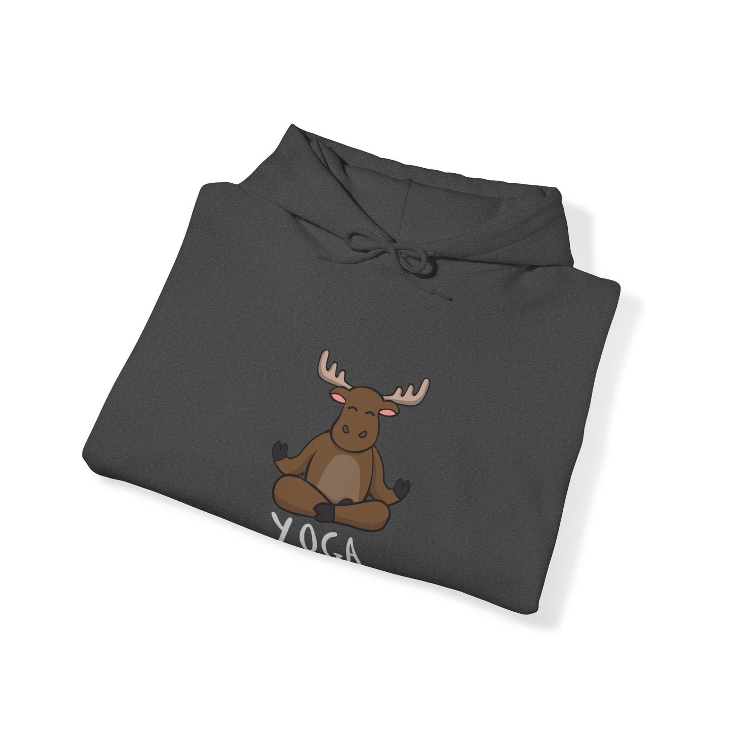 Yoga Moose Hoodie Sweatshirt
