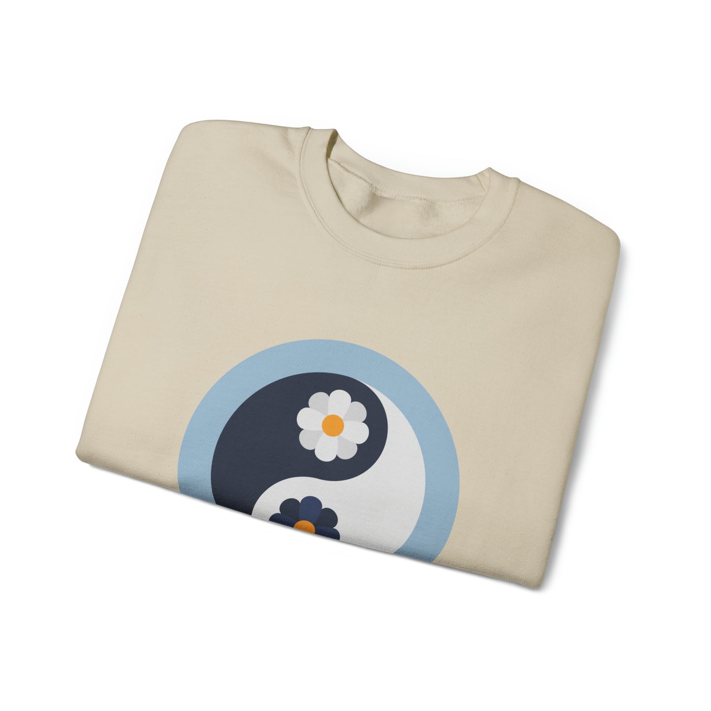 Yin Yang Floral Sweatshirt