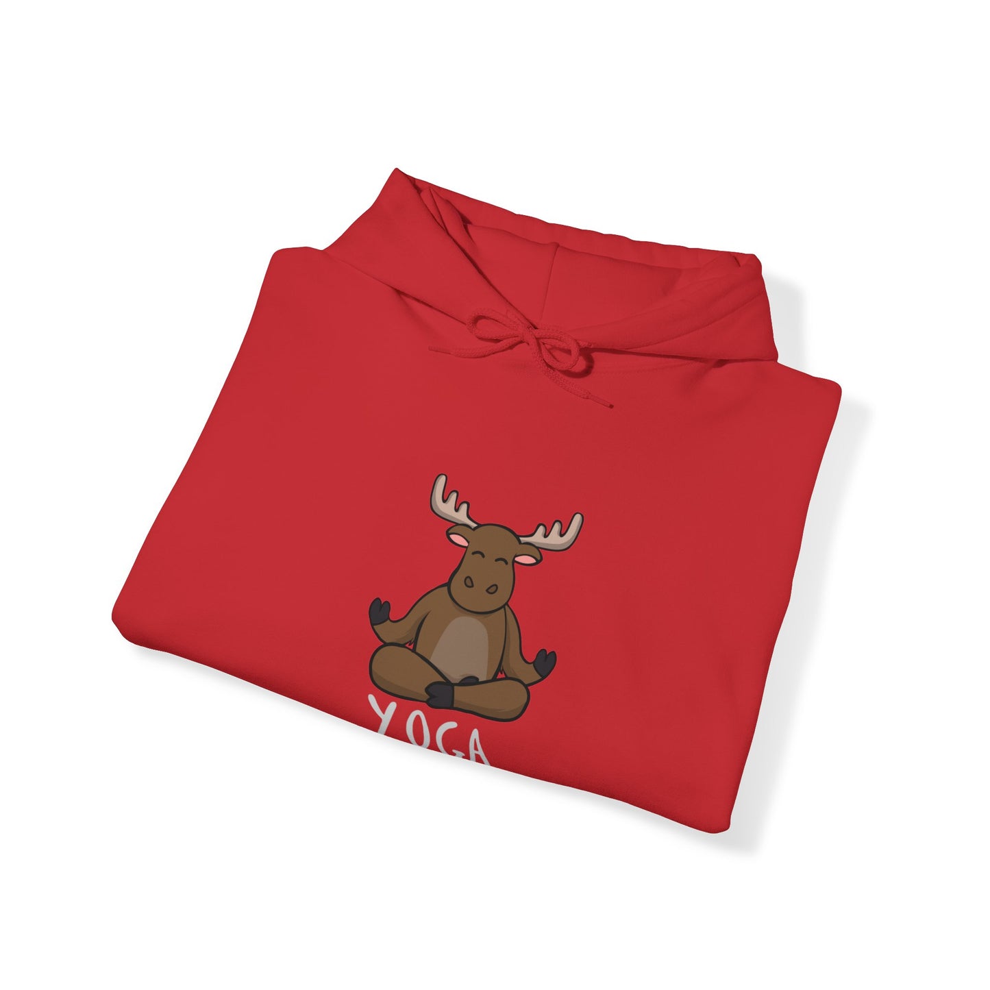 Yoga Moose Hoodie Sweatshirt