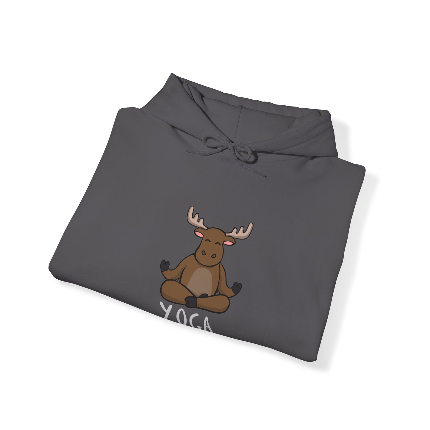 Yoga Moose Hoodie Sweatshirt