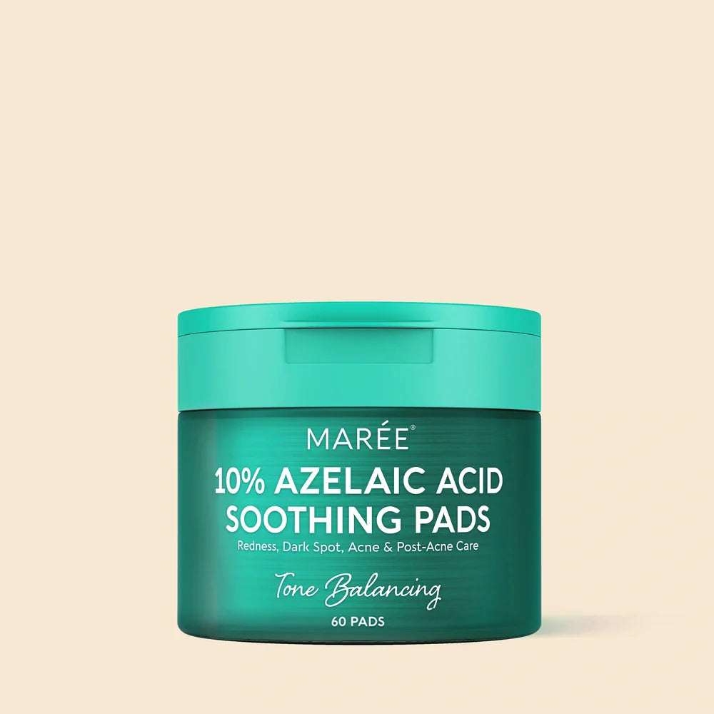 Marée® Azelaic Acid Soothing Pads — Renewing Resurfacing Treatment for Radiant Skin
