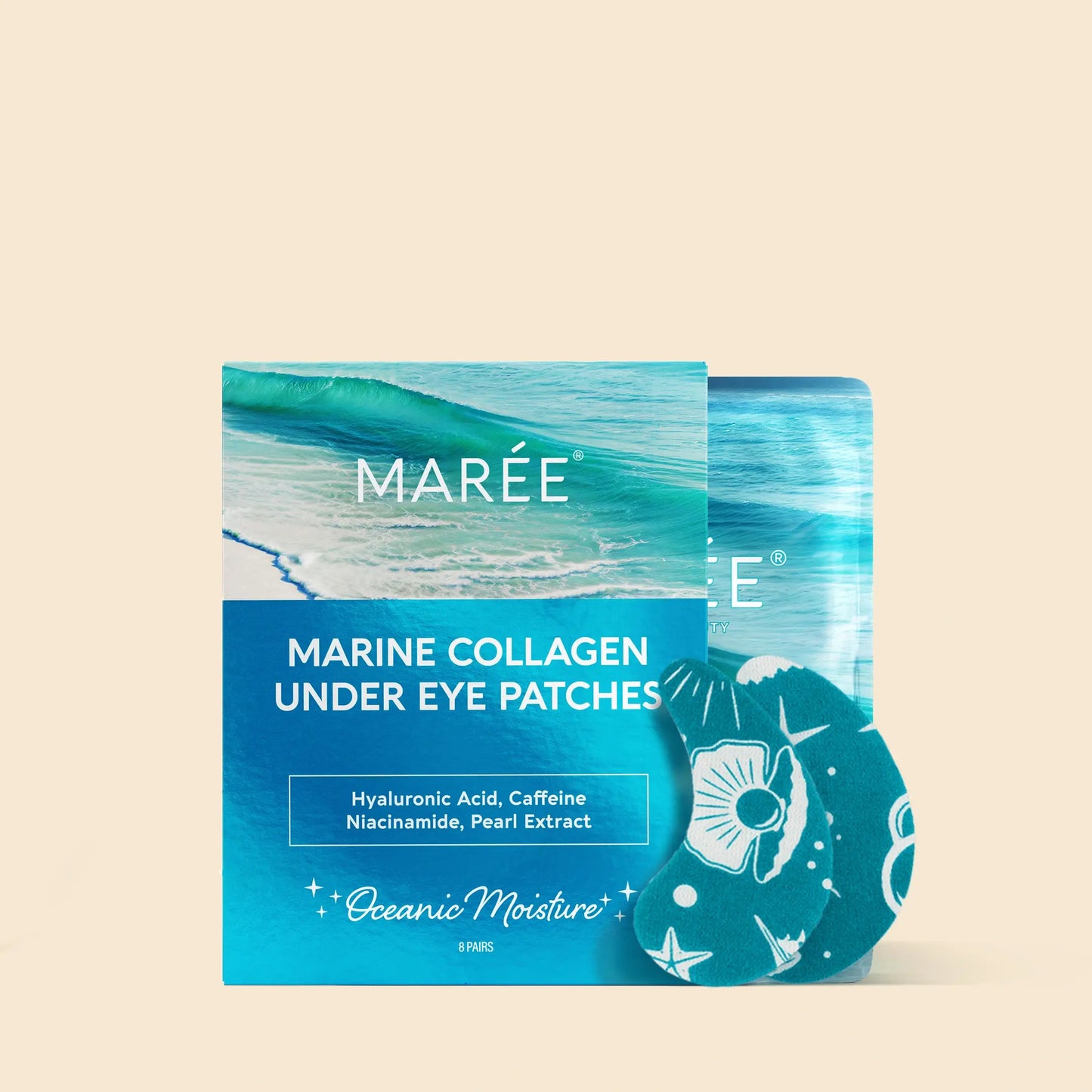 Revitalize Your Radiance: Marée® Turquoise Under-Eye Gel Patches