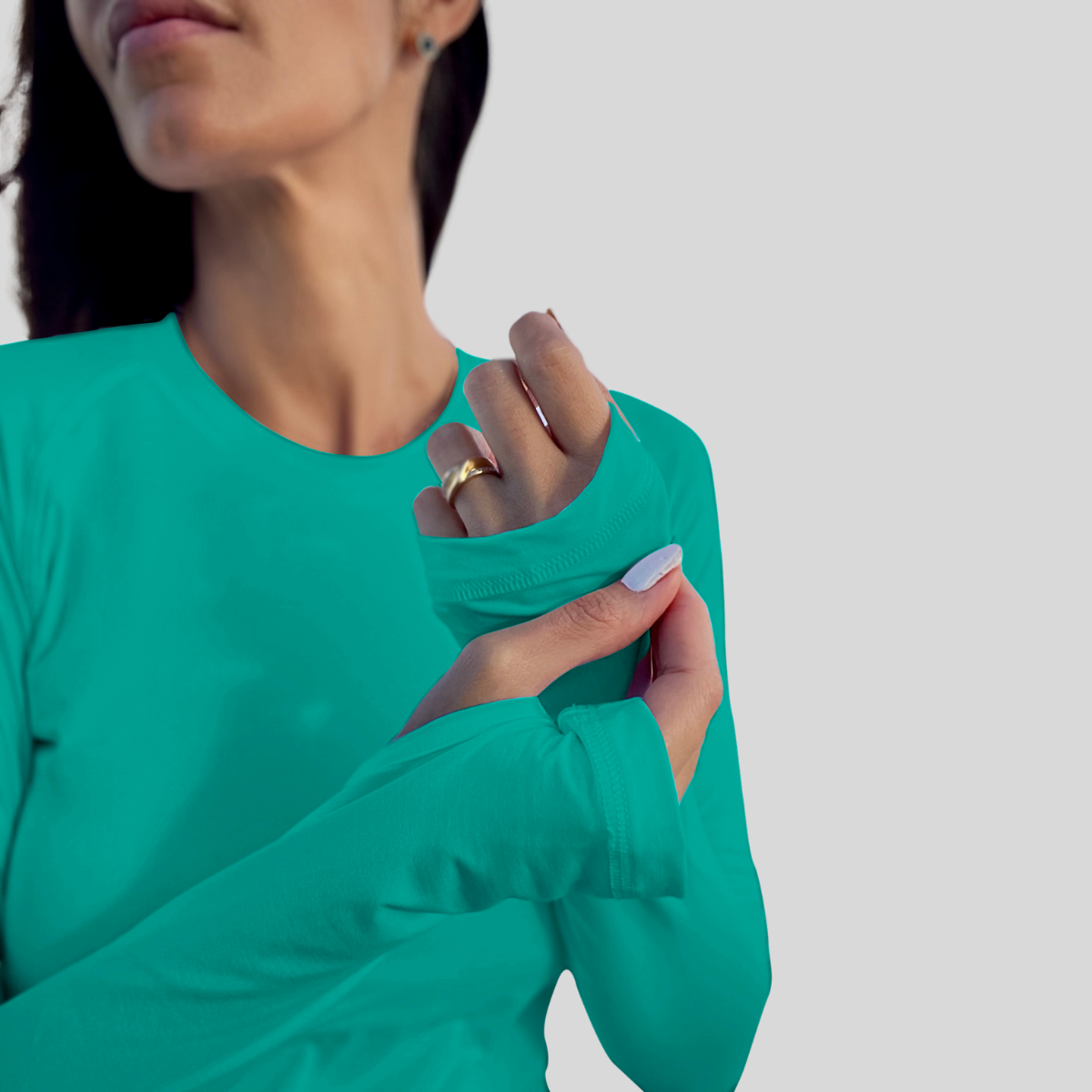 Laguna UPF 50+ Women's Sun Shirt High-Performance Protection | Italian Fabric Excellence