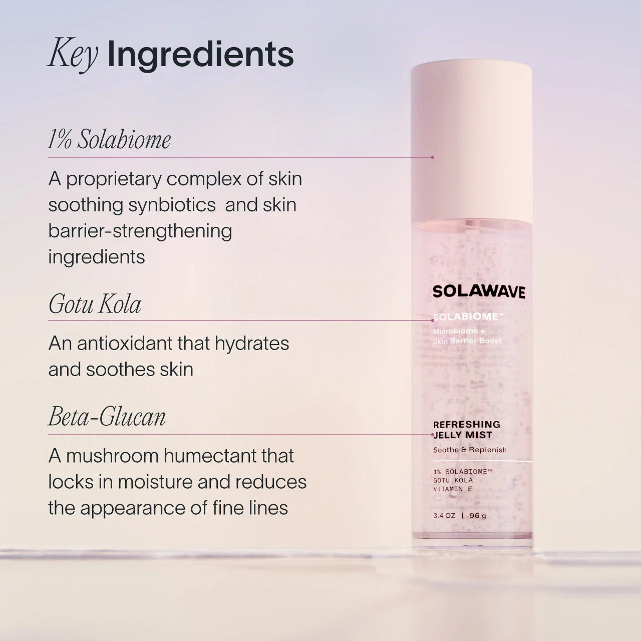 Pre- & Probiotic Refreshing Jelly Mist | Hydrating Barrier Support & Antioxidant Shield