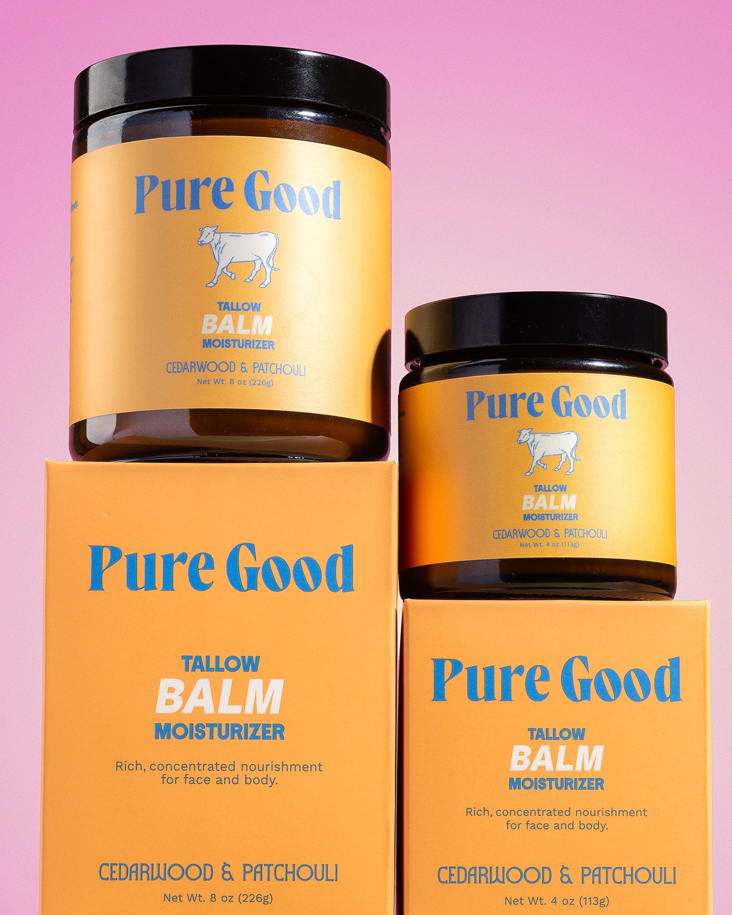 Cedarwood + Patchouli Tallow Balm | Firming & Balancing