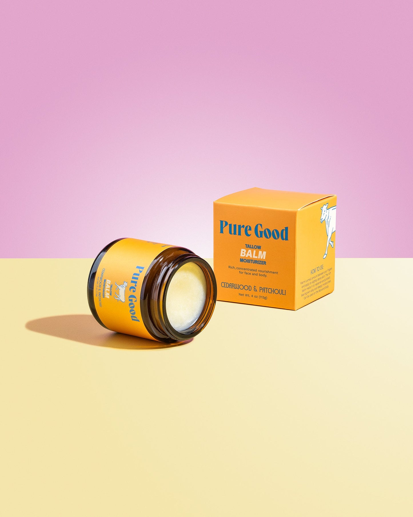 Cedarwood + Patchouli Tallow Balm | Firming & Balancing