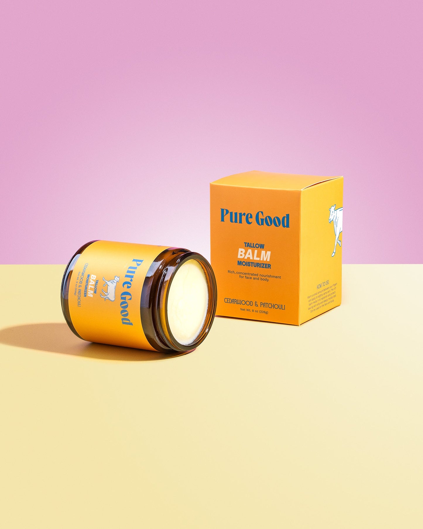 Cedarwood + Patchouli Tallow Balm | Firming & Balancing