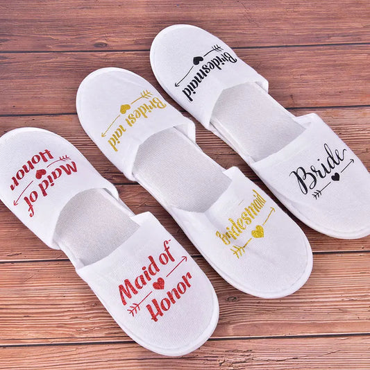 Wedding Party Slippers