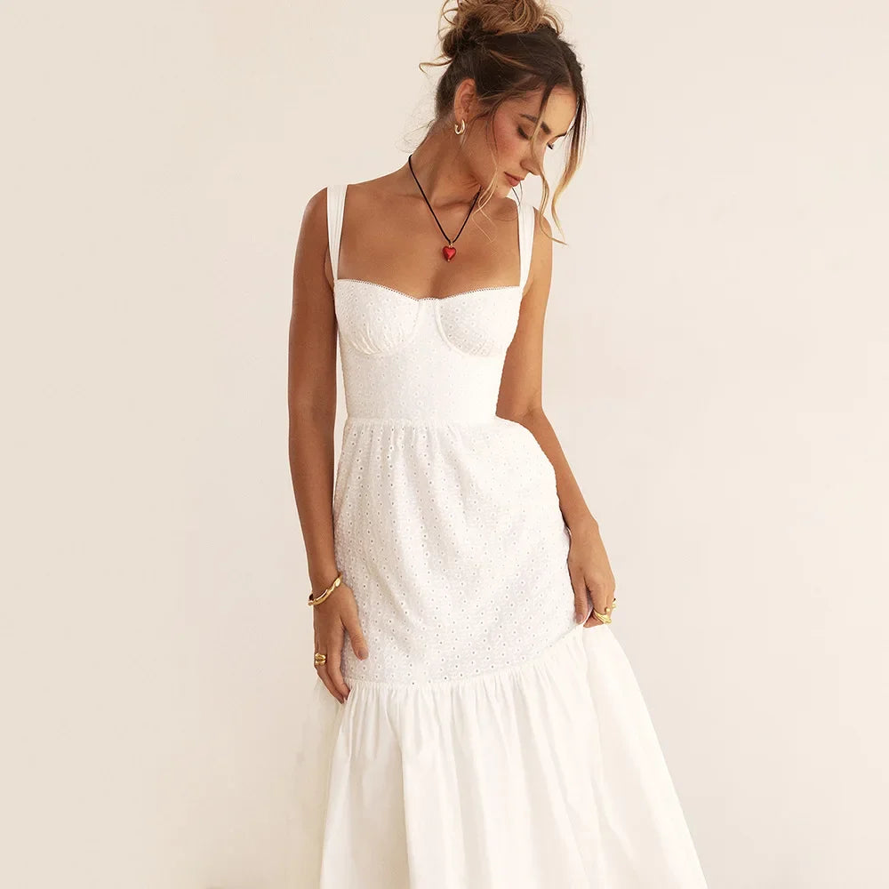 Sweetheart Eyelet Dream Dress