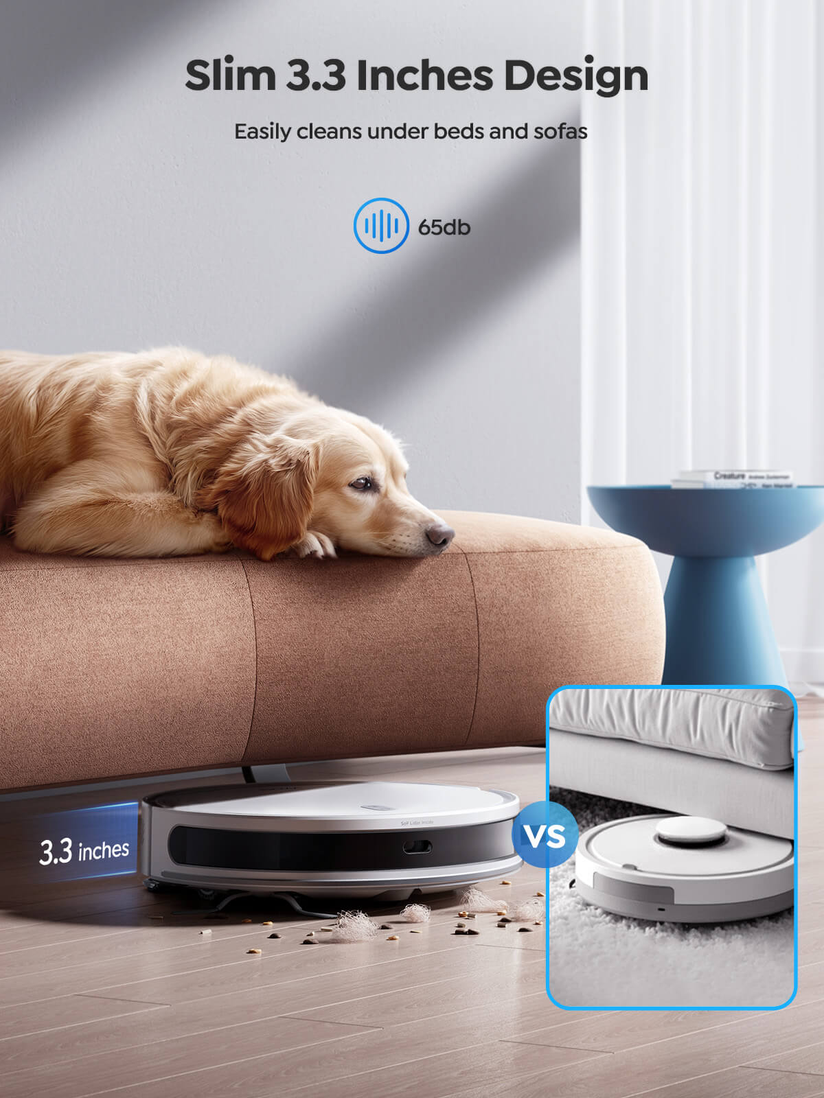 Honiture T10 Laser Navigation Robot Vacuum & Mop