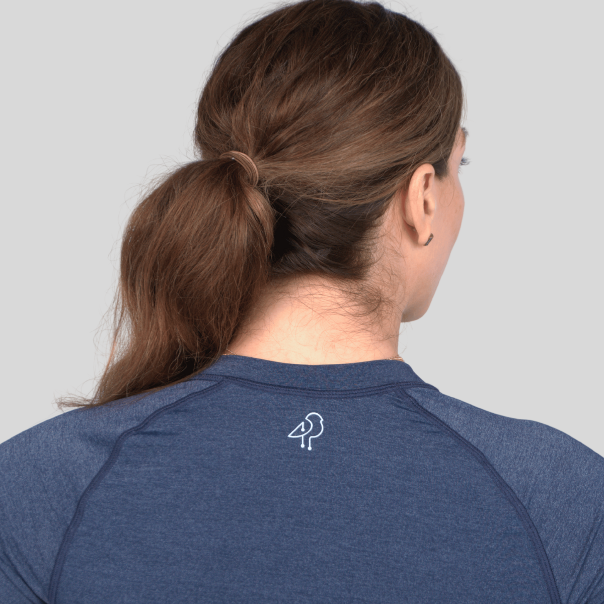 The Laguna Sun Foundation | Heathered Long-Sleeve Performance Shirt in Breathable Italian Tech-Fabric