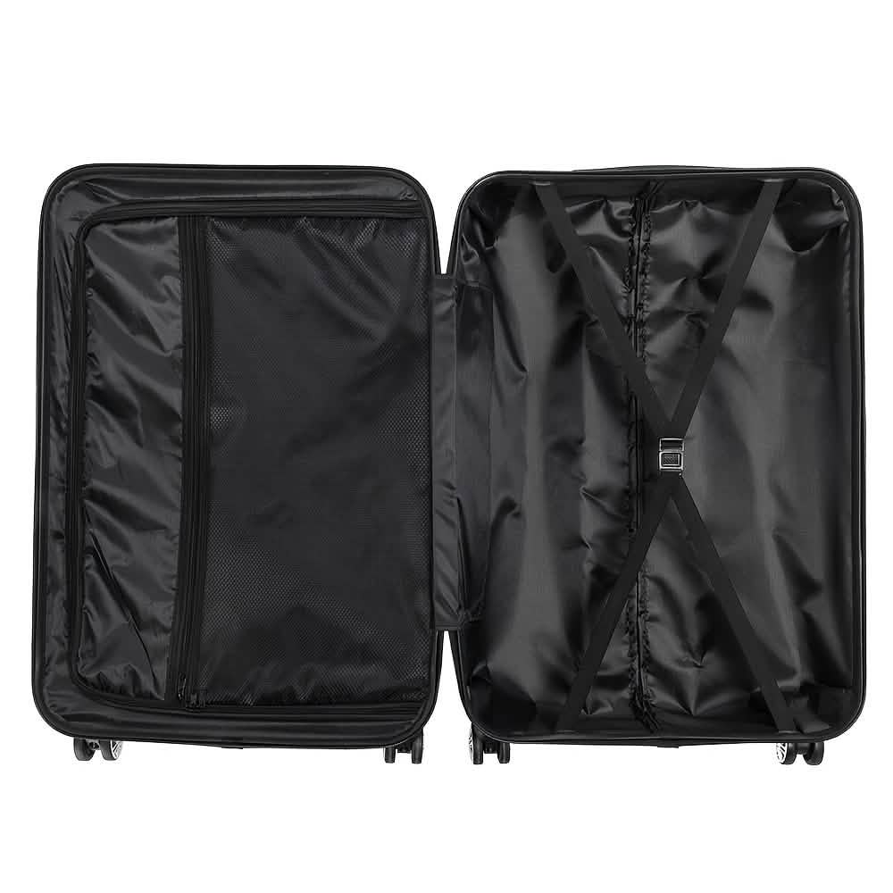 AUTOFOREVER 3-Piece Minimalist Hard Shell Luggage Set