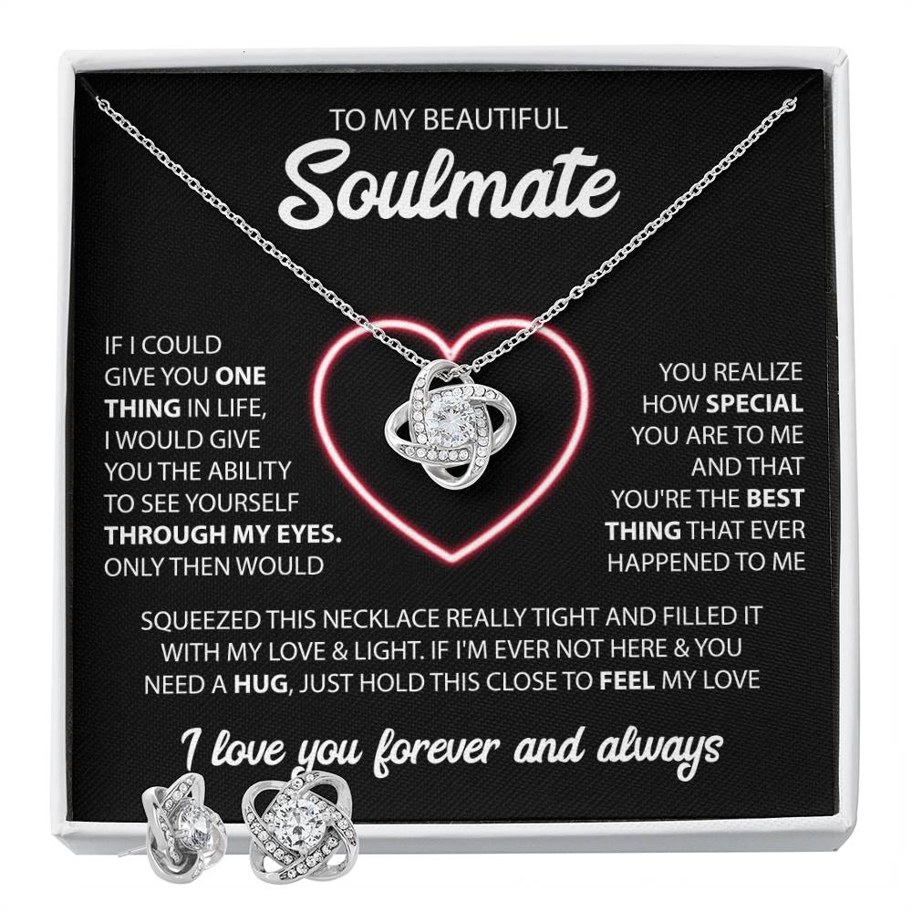 Radiant Unity Love Knot Jewelry Set