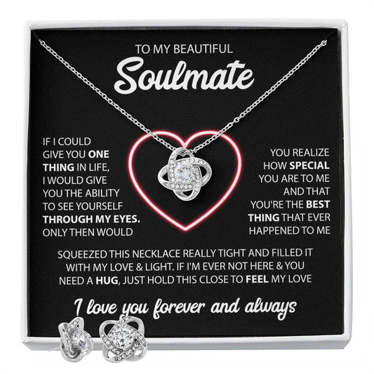 Radiant Unity Love Knot Jewelry Set