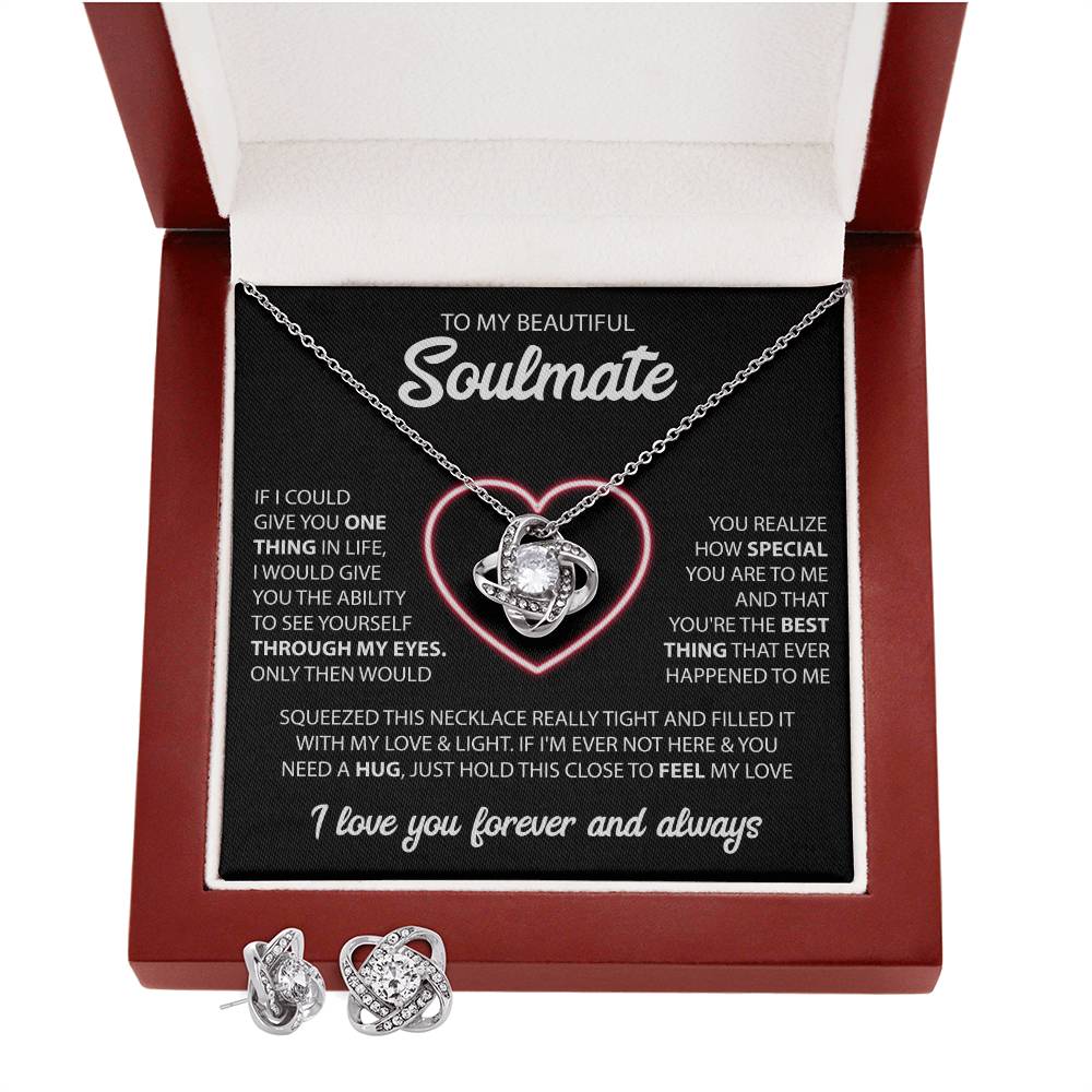 Radiant Unity Love Knot Jewelry Set