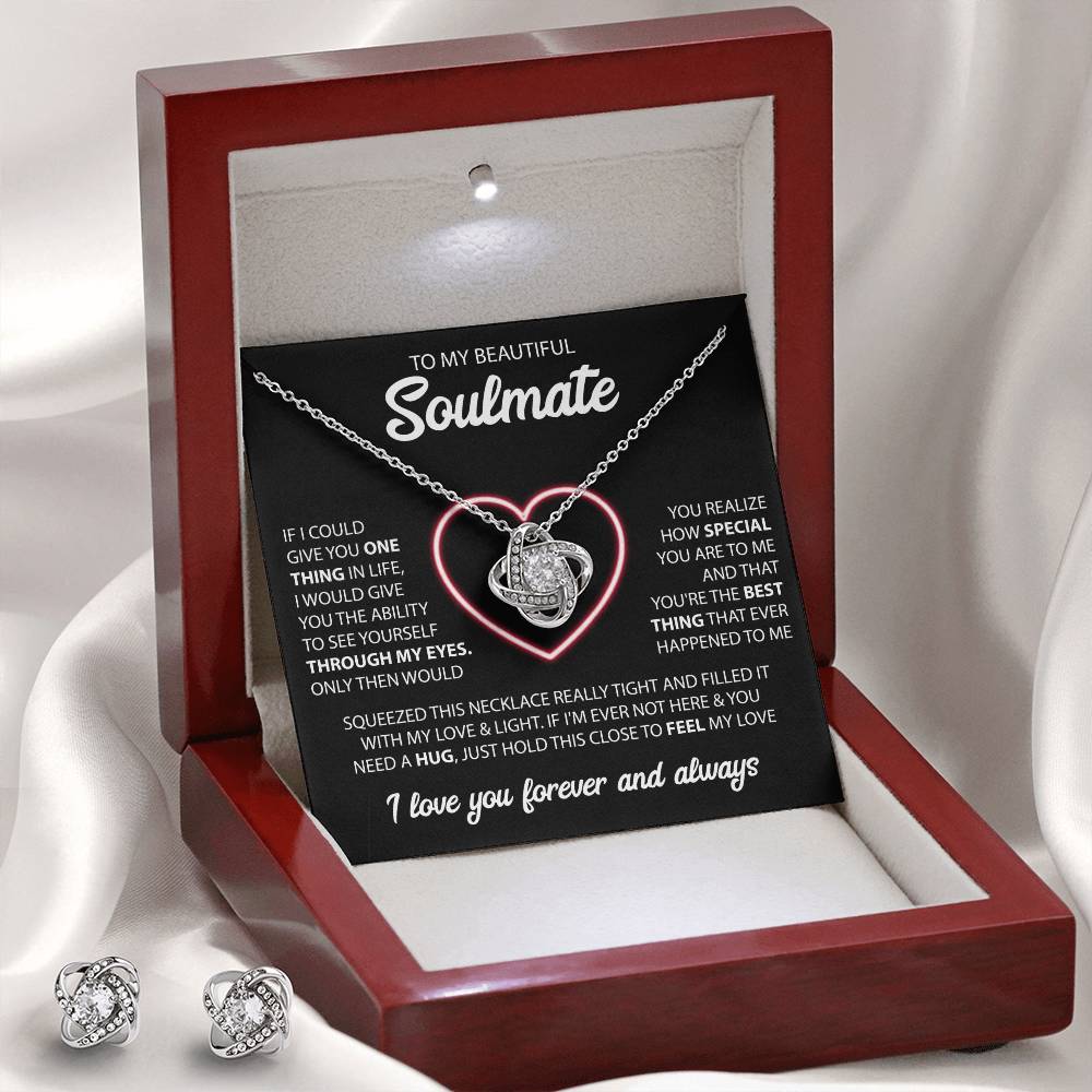 Radiant Unity Love Knot Jewelry Set