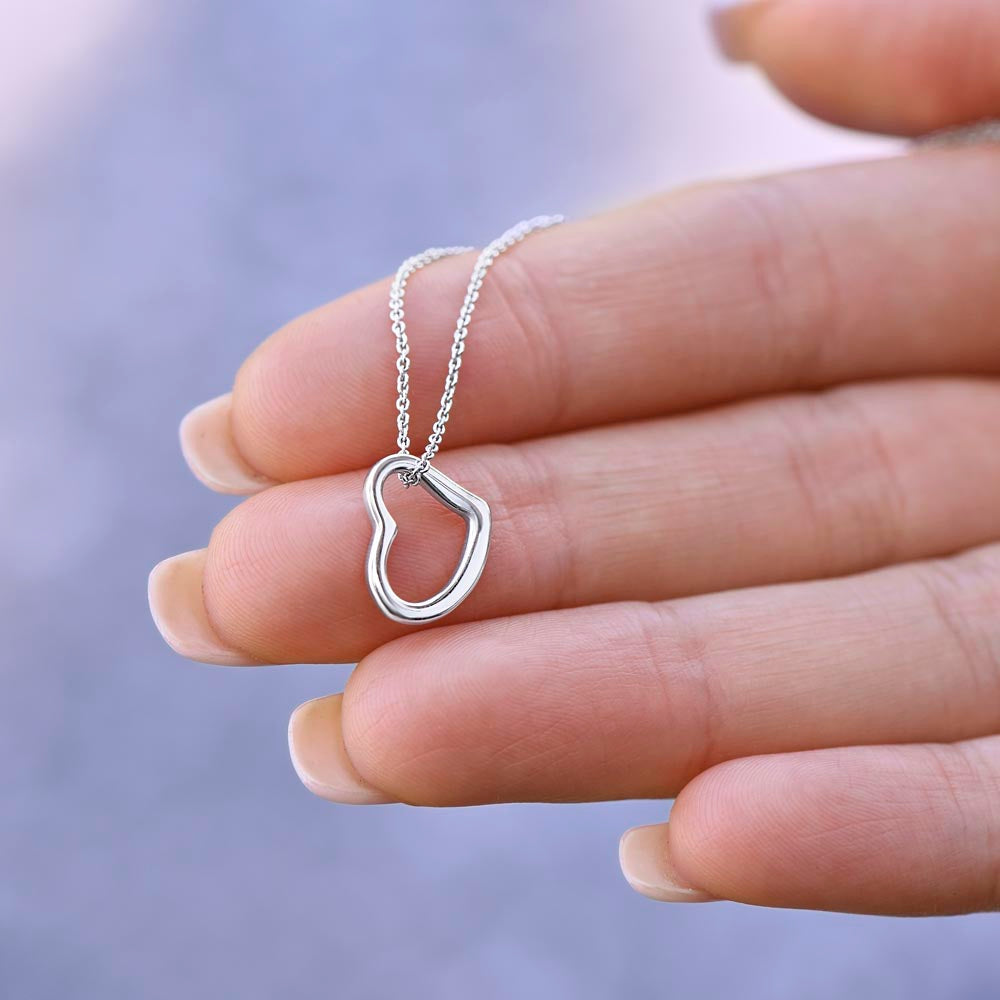 Open Heart Necklace