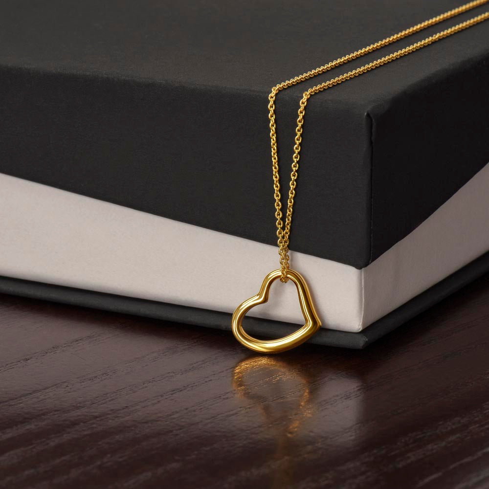 Open Heart Necklace