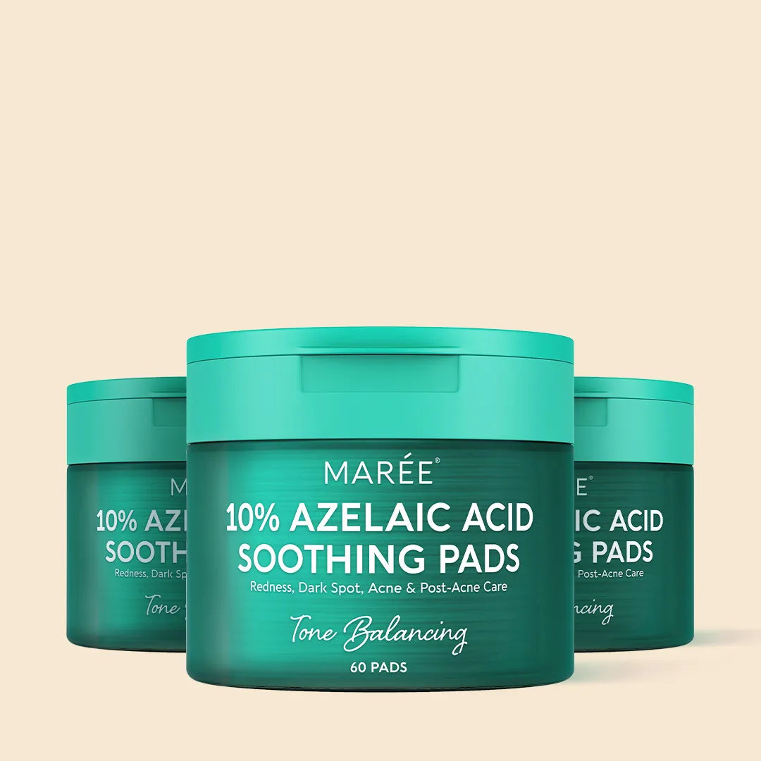 Marée® Azelaic Acid Soothing Pads — Renewing Resurfacing Treatment for Radiant Skin