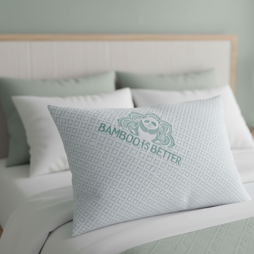 Bamboo Pillow – Texture Detail
