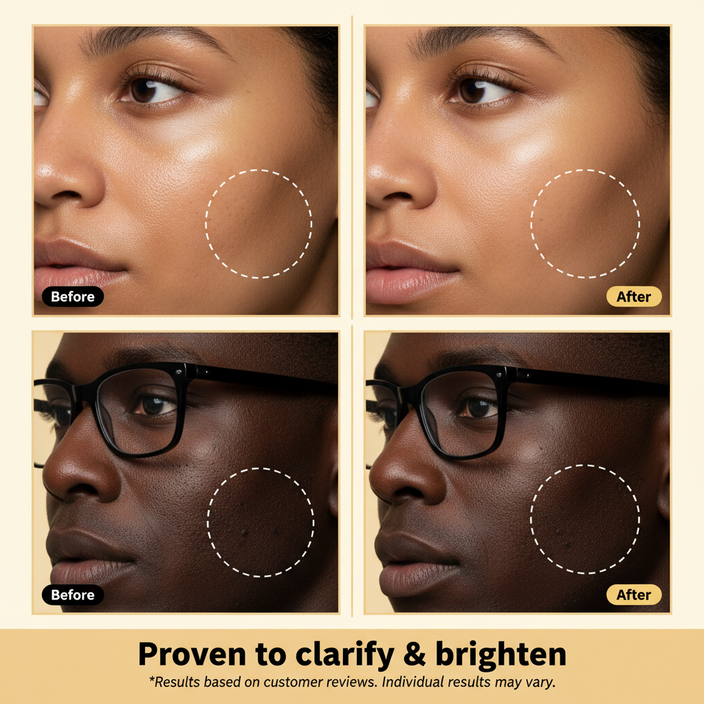 Before After Clarify & Brighten - Retry