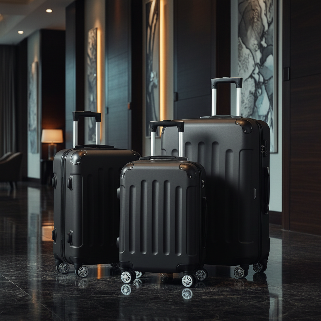 Black 3-Piece Set - Hotel Lobby