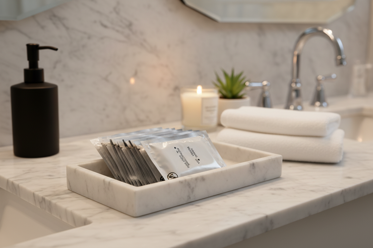 Bravo Sierra Body Wipes Luxury Bathroom Organization