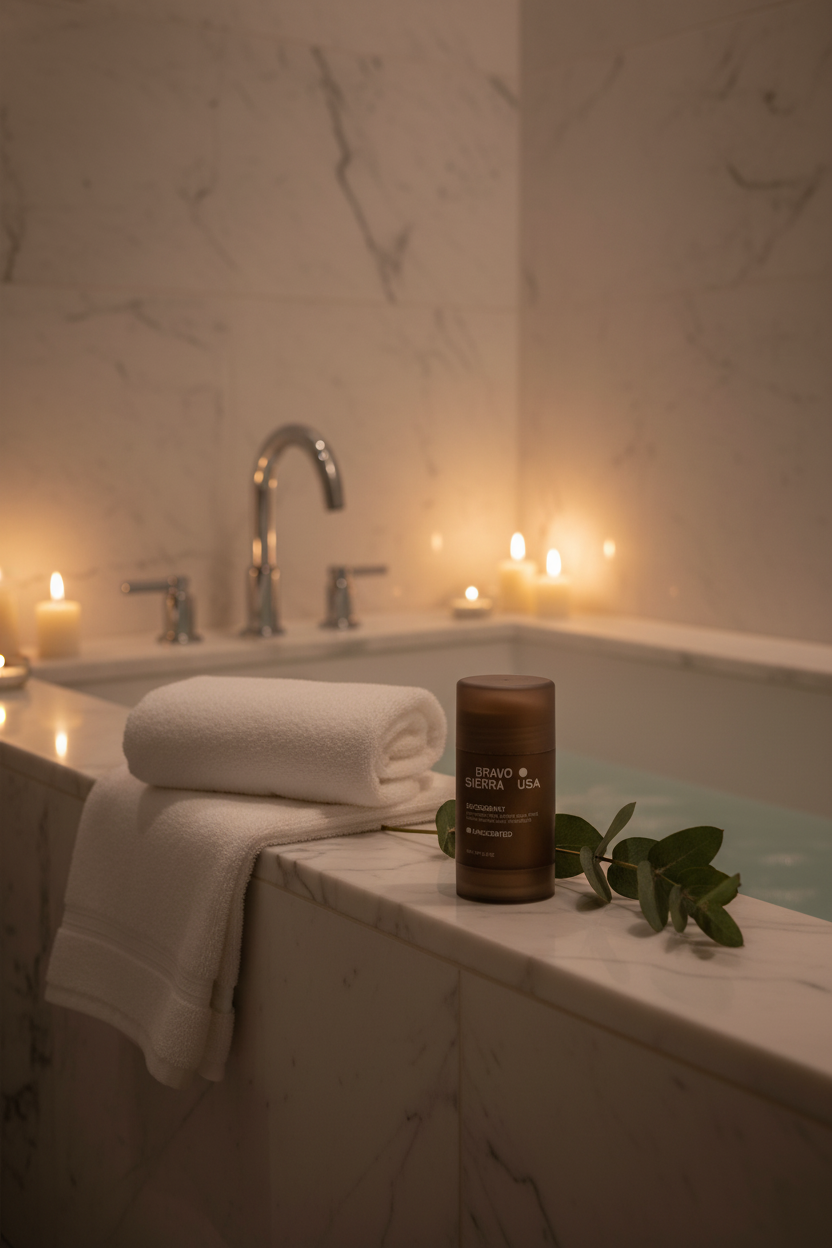 Bravo Sierra Deodorant Spa Bathroom