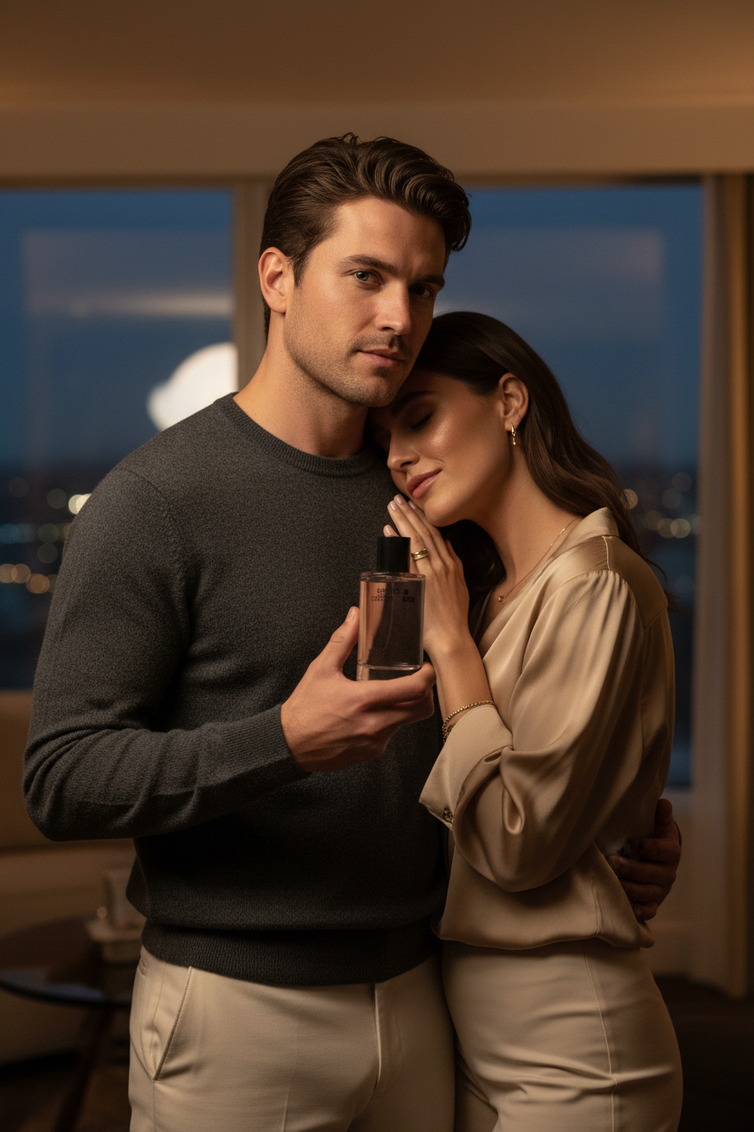 Bravo Sierra Smoked Orris Couple Editorial