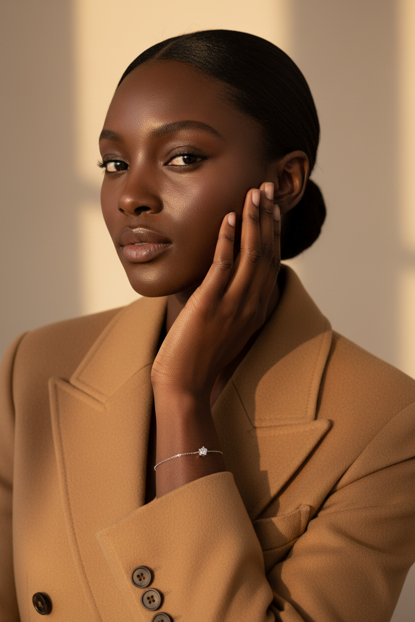 Camel Coat — Black Model Version 3
