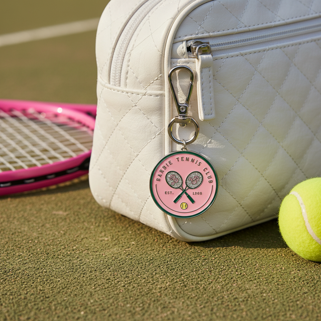 Charm on Tennis Bag