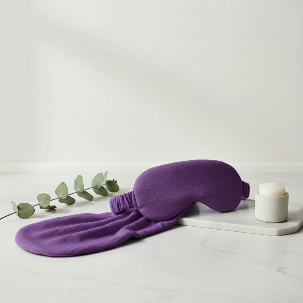 Cooling Bamboo Sleep Mask – Royal Purple