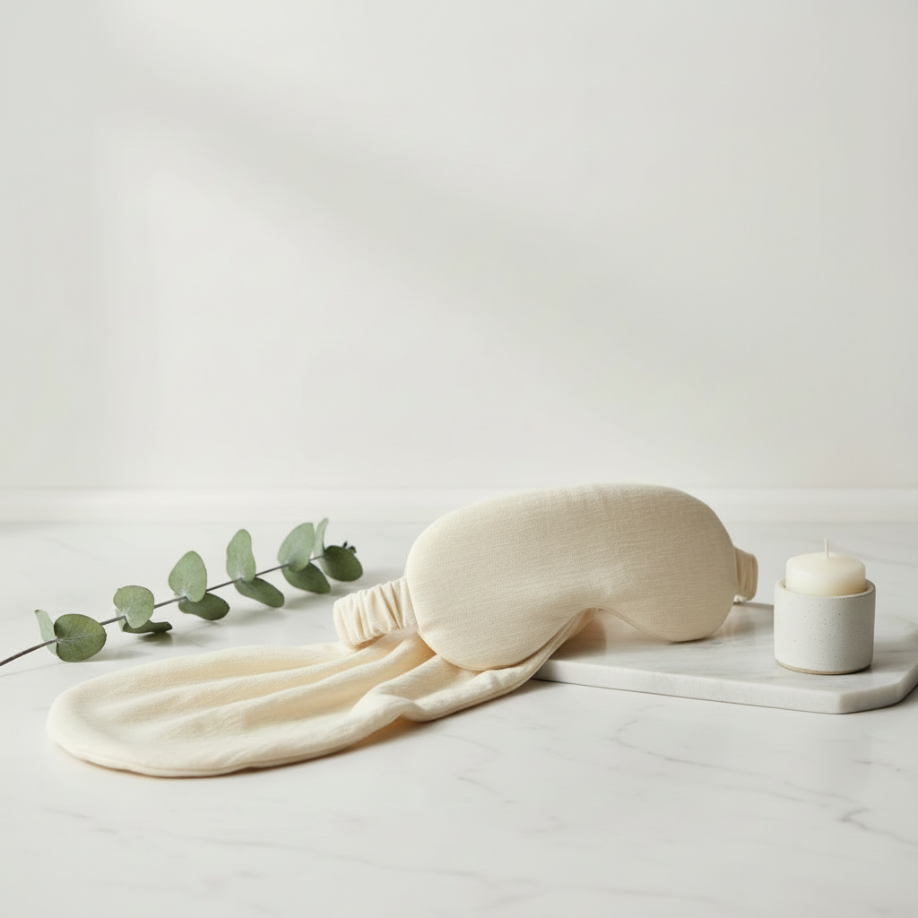 Cooling Bamboo Sleep Mask – Sand