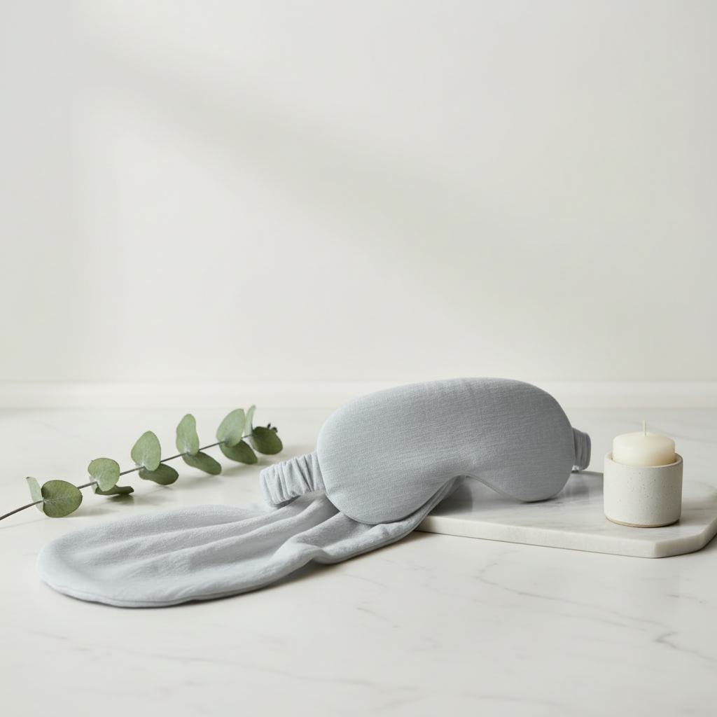 Cooling Bamboo Sleep Mask – Silver