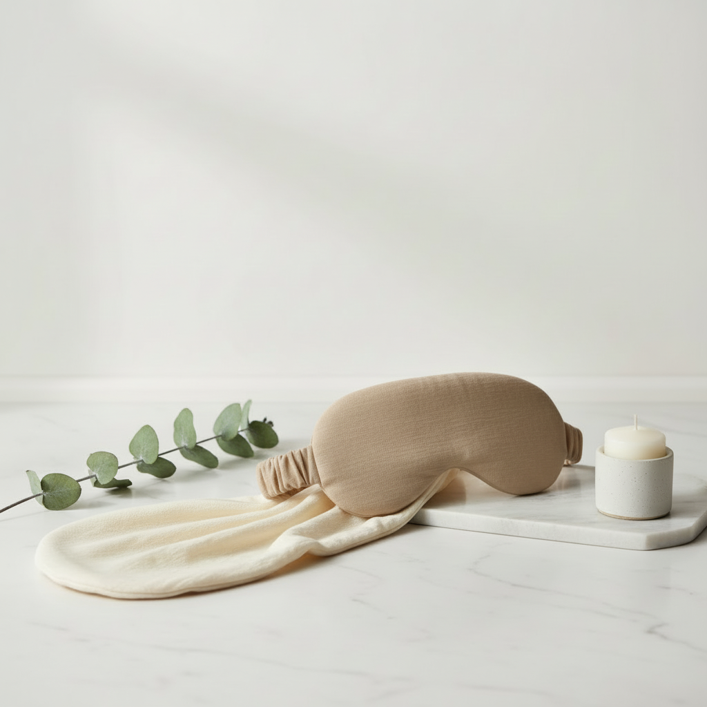 Cooling Bamboo Sleep Mask – Taupe