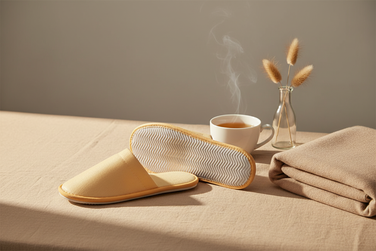 Cream Slippers — Scandinavian Editorial