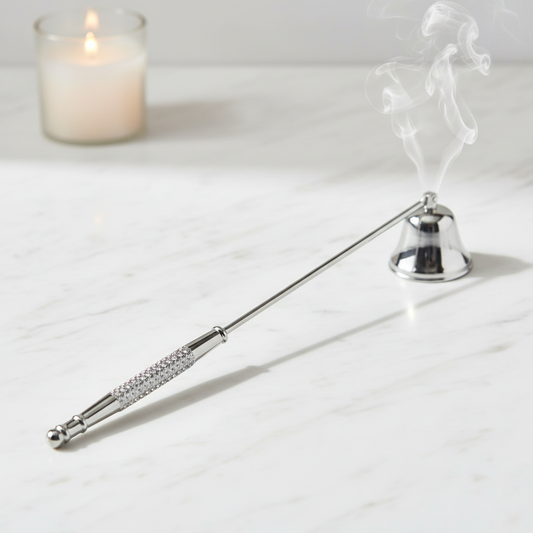 Crystal Candle Snuffer - Marble Editorial