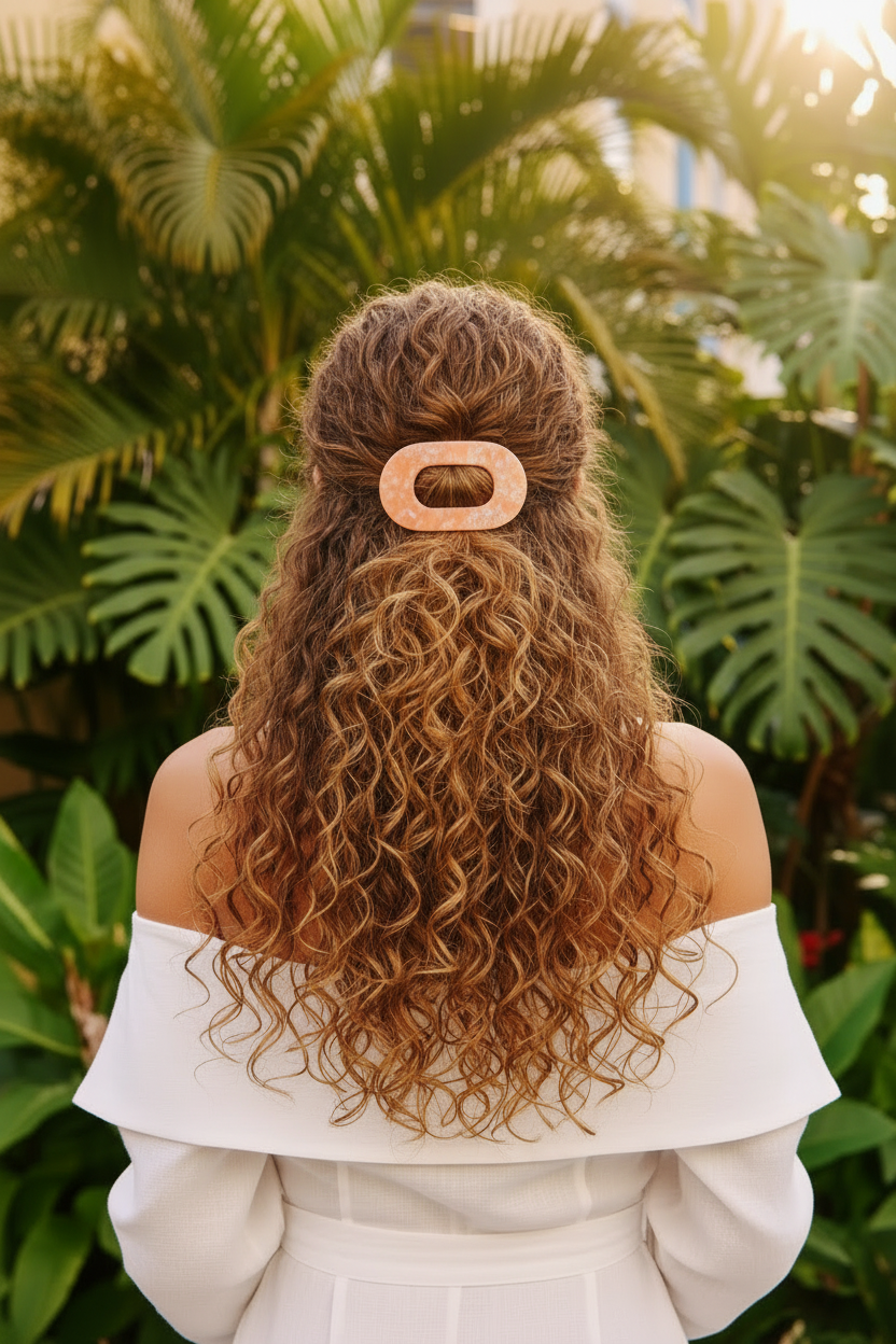 Curly Hair Barrette Version